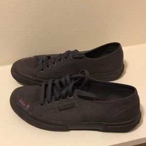 Superga dark gray casual shoes